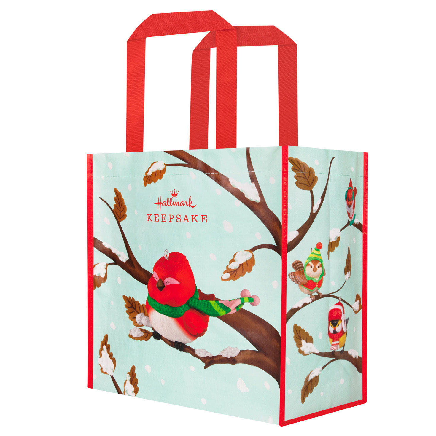 Cozy Critters Reusable Tote Bag, 13.75"