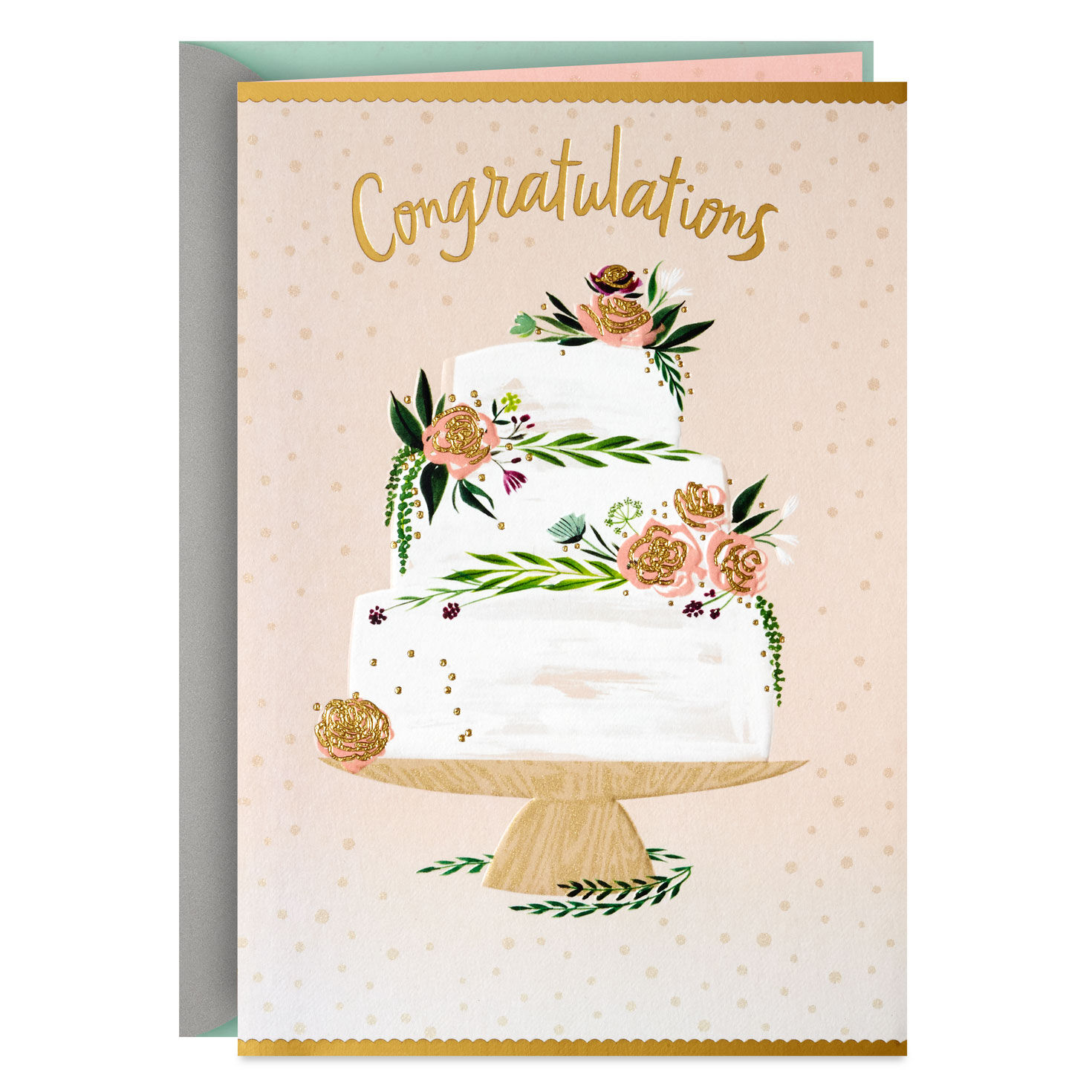 A Lifetime of Dreams Come True Wedding Card