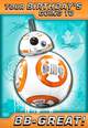 Star Wars™ BB-8™ Birthday Card With Magnet, , large image number 1