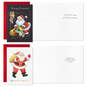 Vintage Santa Assortment Boxed Christmas Cards, Pack of 12, , large image number 3
