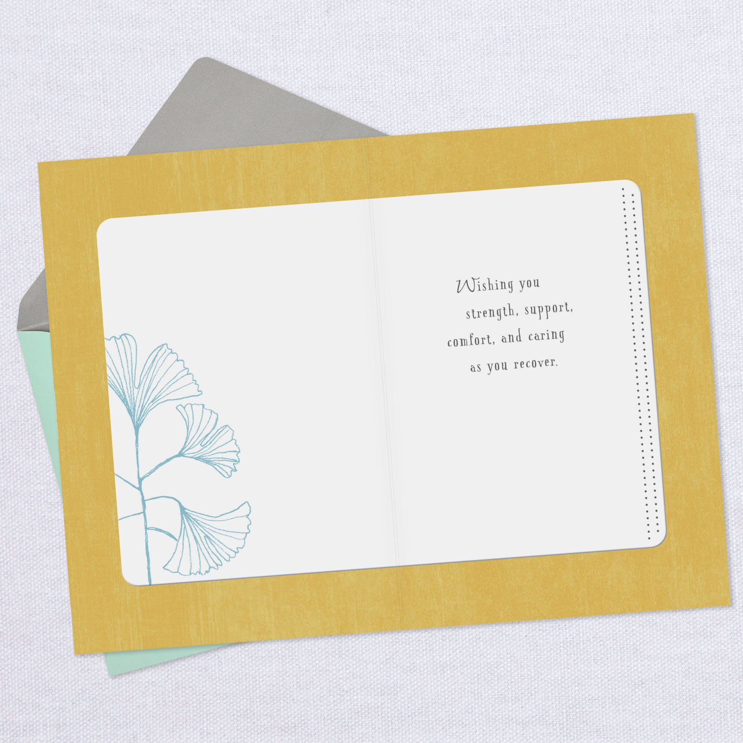 Comfort and Caring as You Recover Get Well Card, , large image number 3
