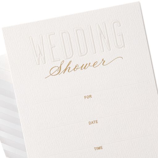 Bridal Shower Invitations Hallmark Embossed Dots Bridal Shower Invitation Box Of 12
