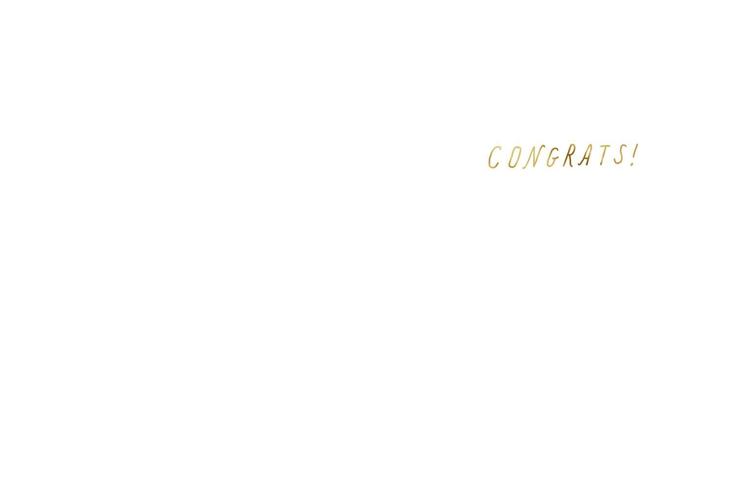 So Happy Exclamation Points Congratulations Card