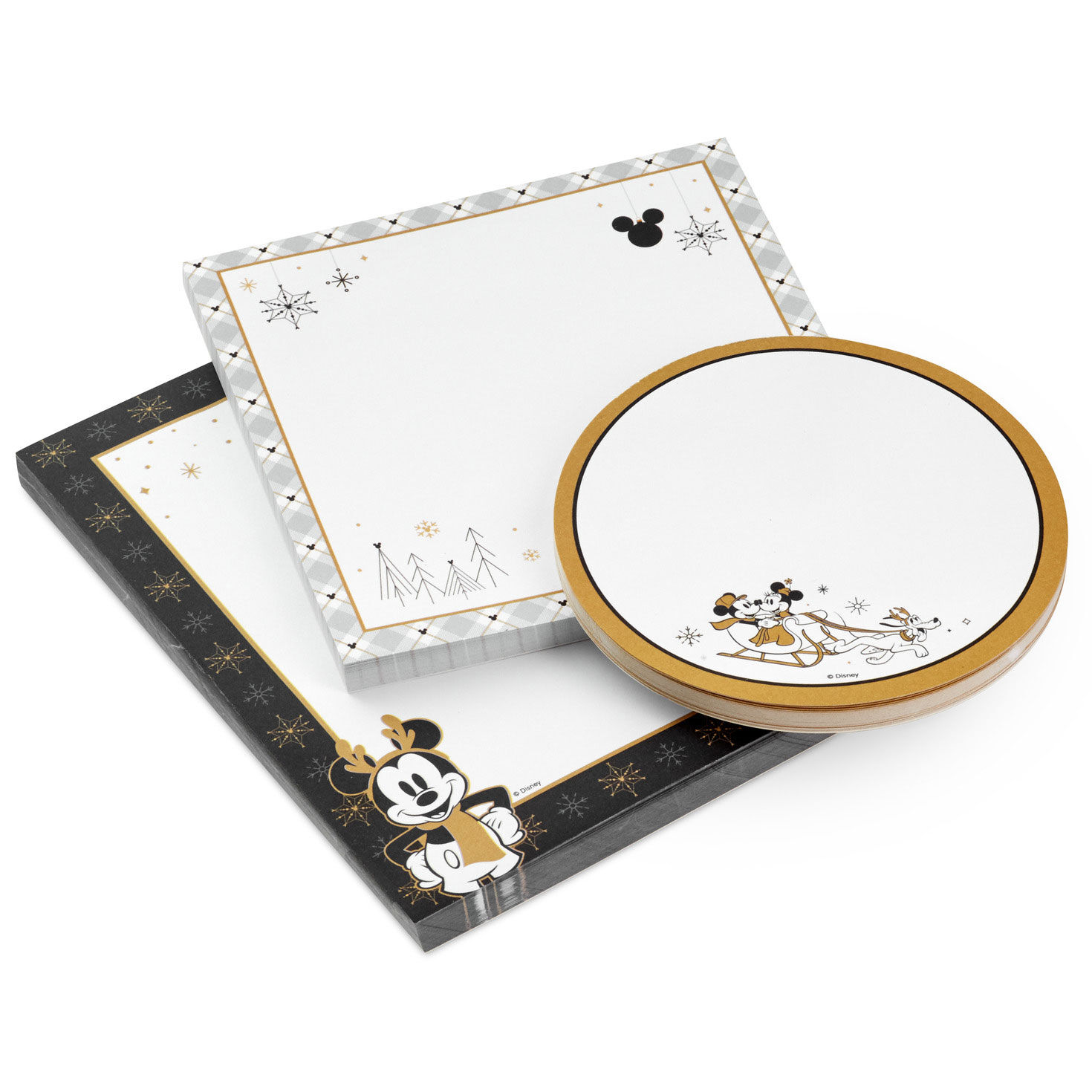 Disney Mickey Mouse Christmas Memo Pads, Set of 3, , large image number 2