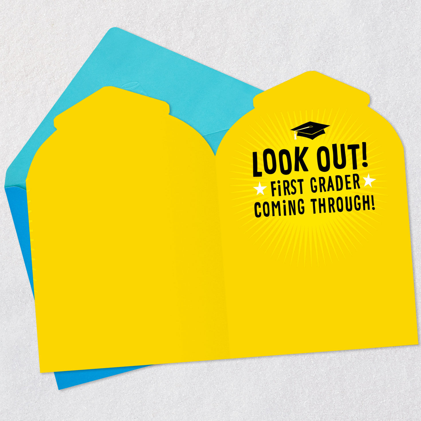 First Grader Coming Through Kindergarten Graduation Card for only USD 2.99 | Hallmark