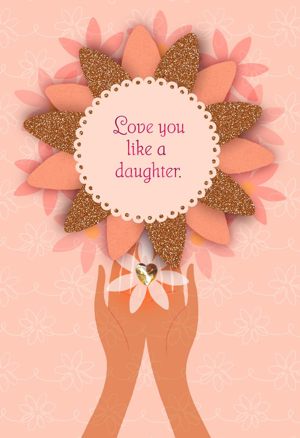 Love You Like a Daughter Birthday Card - Greeting Cards - Hallmark