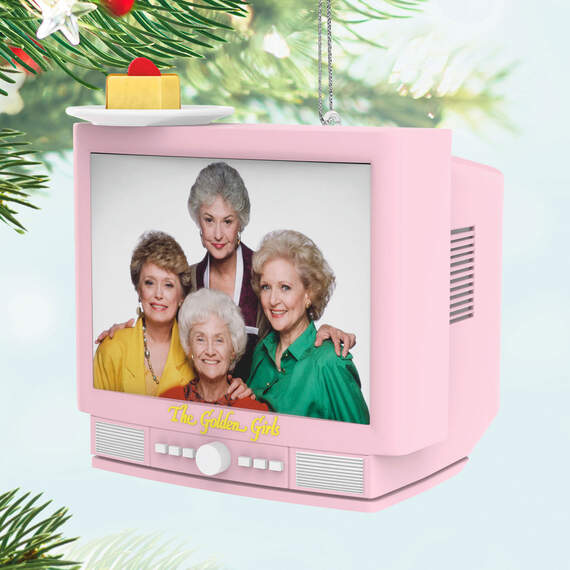The Golden Girls Cheesecake Break Ornament With Light and Sound, , large image number 2