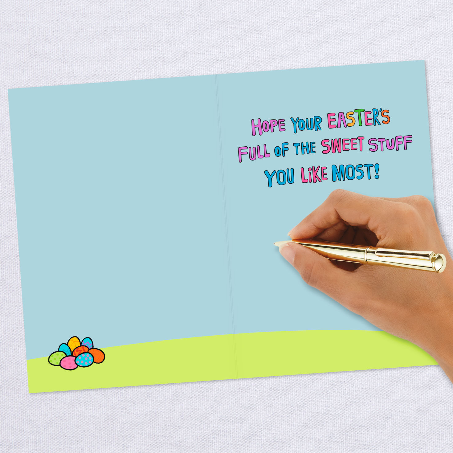 Peanuts&reg; Snoopy Sweet Stuff Easter Card For Grandson, , large image number 6