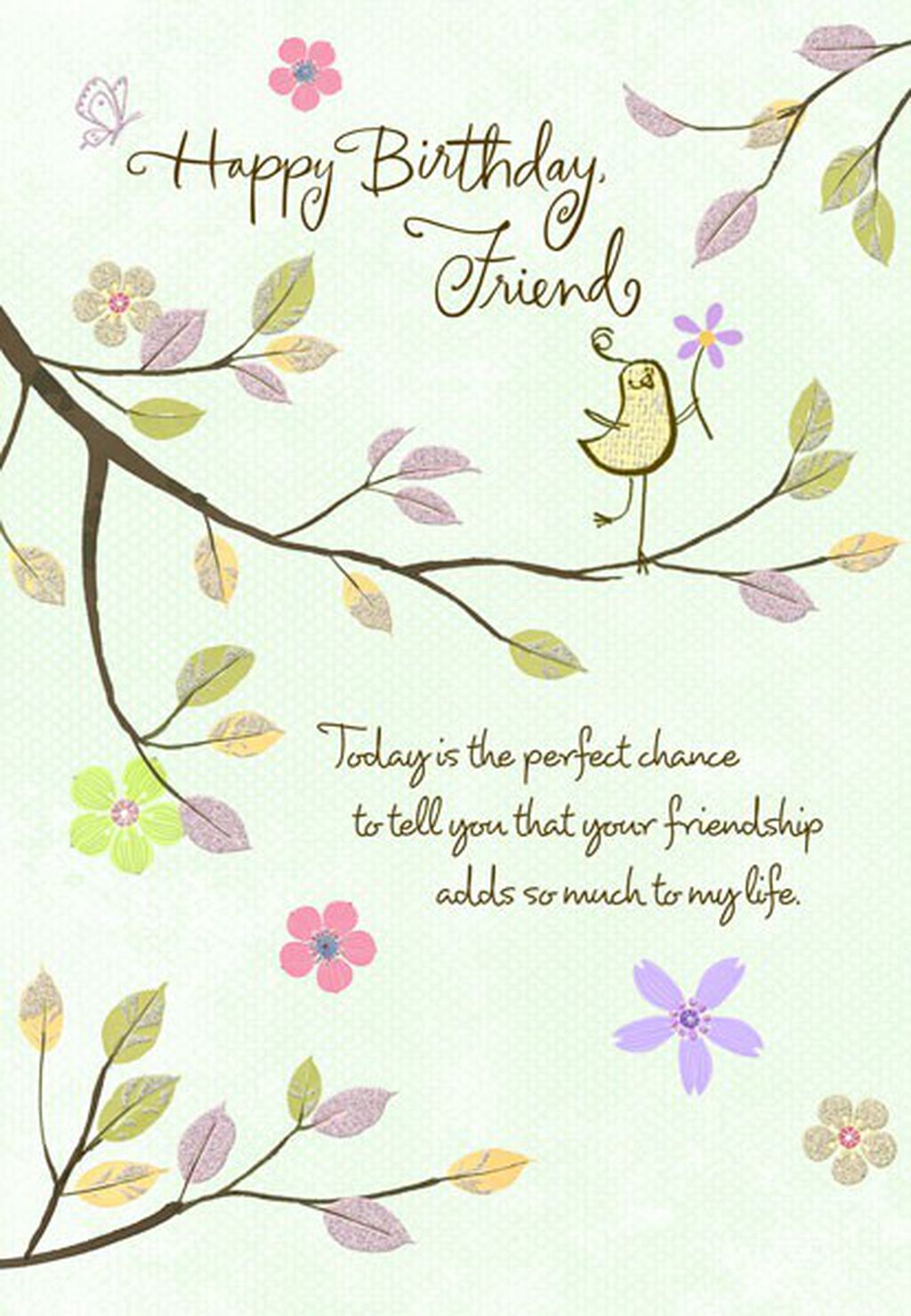thankful friend birthday wishes card greeting cards hallmark