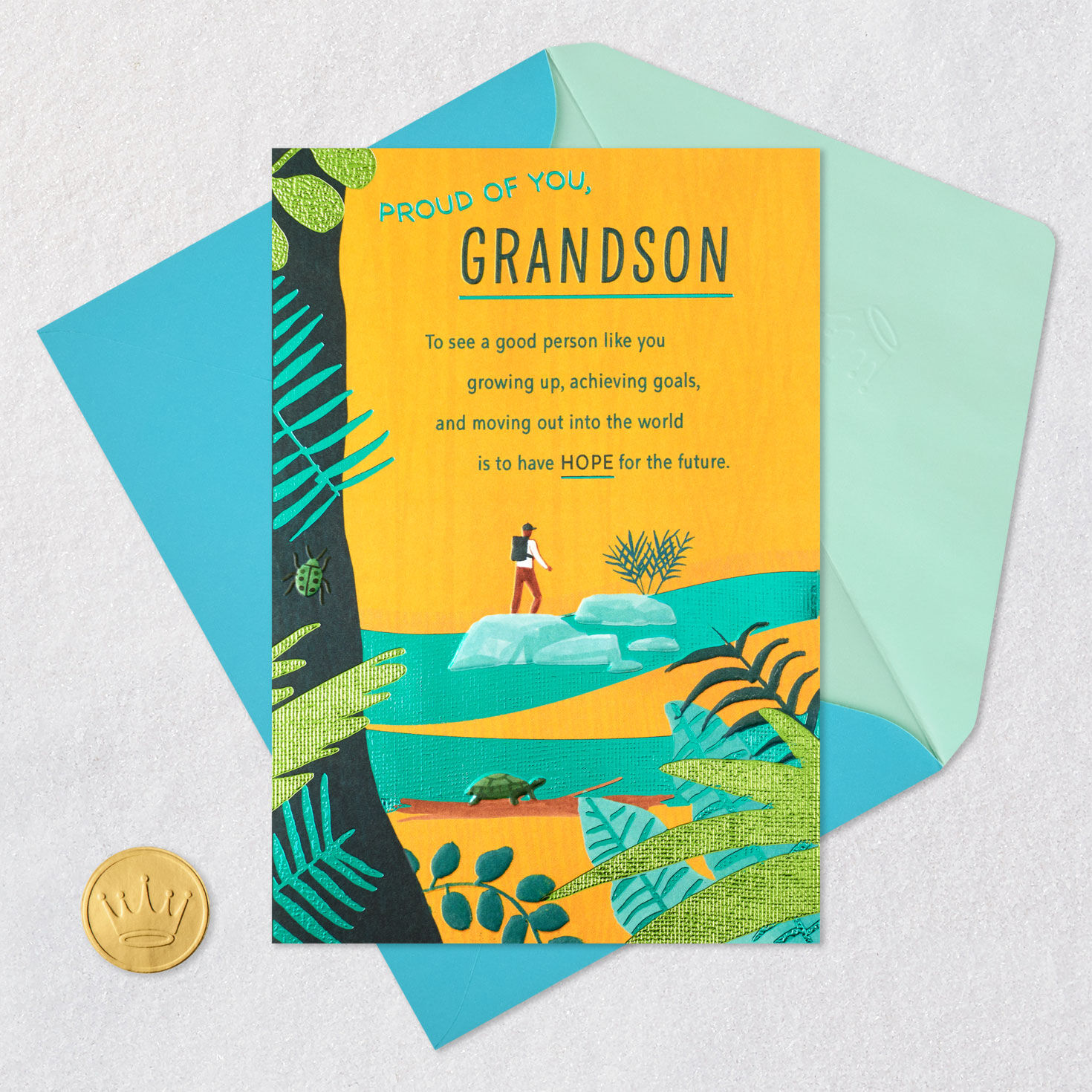 Wished Life's Best Birthday Card for Grandson for only USD 5.59 | Hallmark