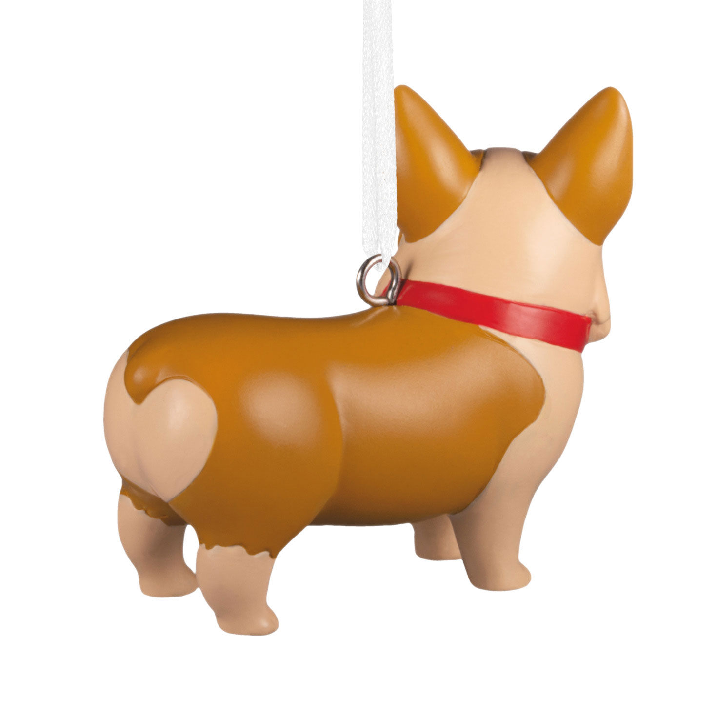 Cute Corgi Christmas Ornament Back image number 6