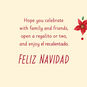 Tamales and Empanadas Spanish and English Christmas Card Sentiment image number 2