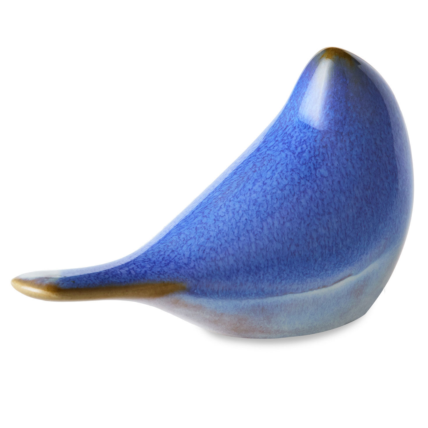 Blue Jay Ceramic Bird Figurine back image number 2