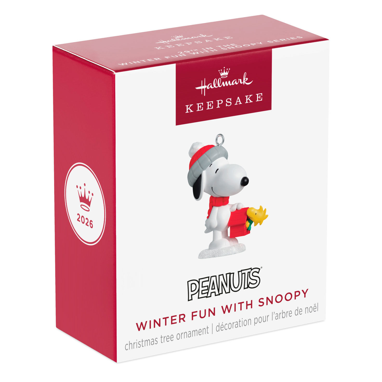 Peanuts Snoopy With Birdhouse Keepsake Ornament package front image number 7