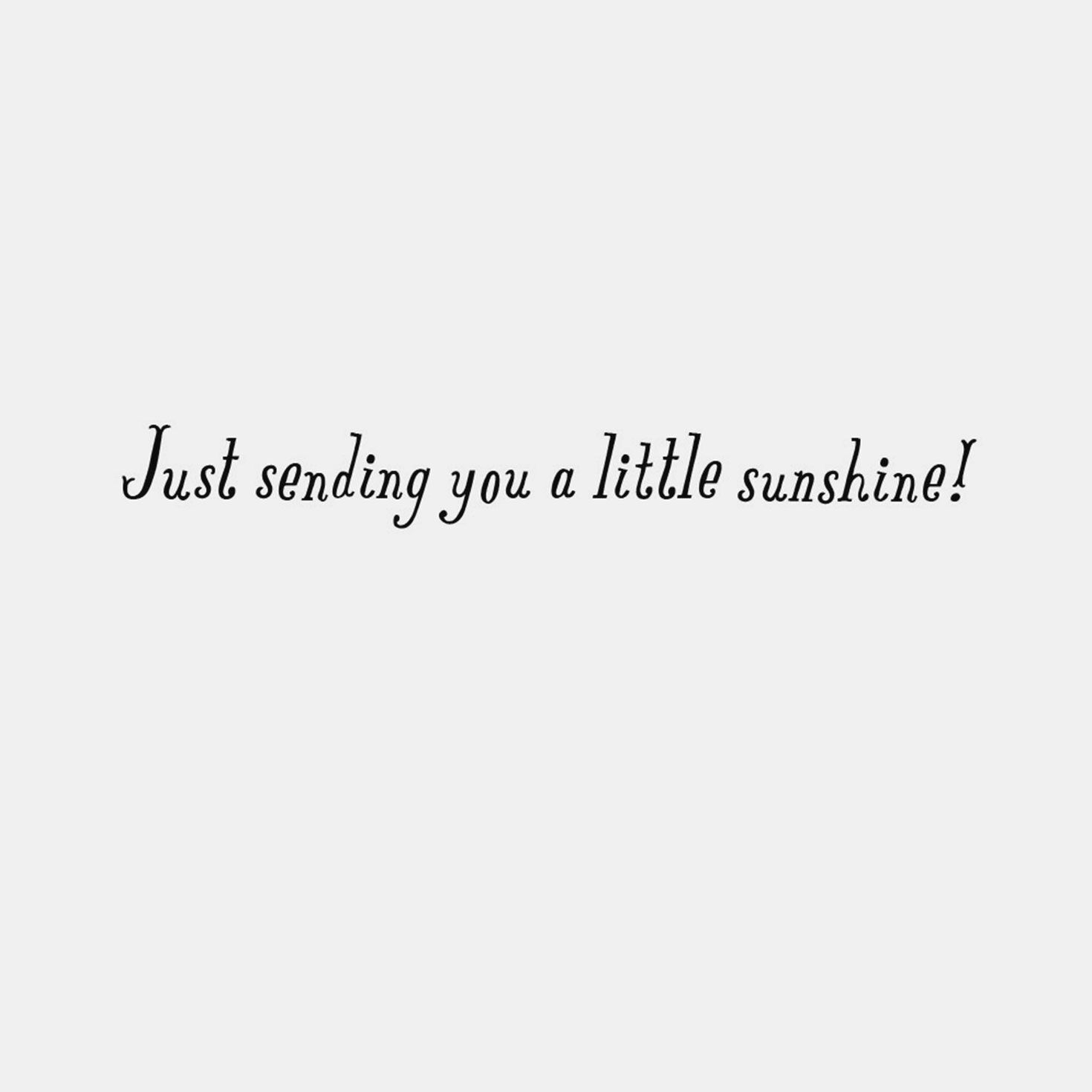 UNICEF A Little Sunshine Encouragement Card for only USD 3.59 | Hallmark