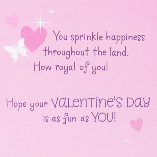 Disney Princess Valentine's Day Card With Puzzle, 