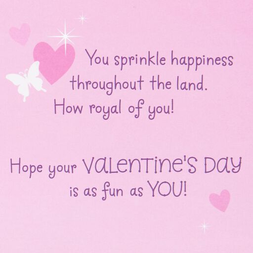 Disney Princess Valentine's Day Card With Puzzle, 