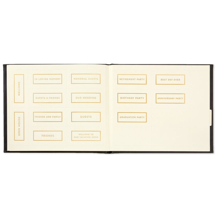 Black Guest Book, , large image number 4