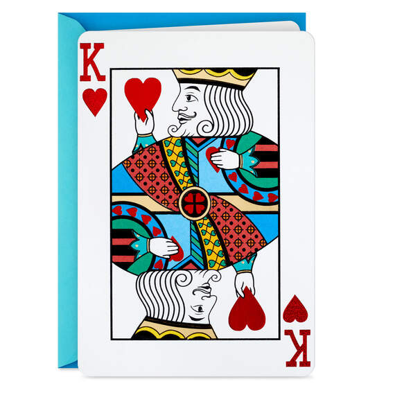 King of Our Hearts Father's Day Card, , large image number 1