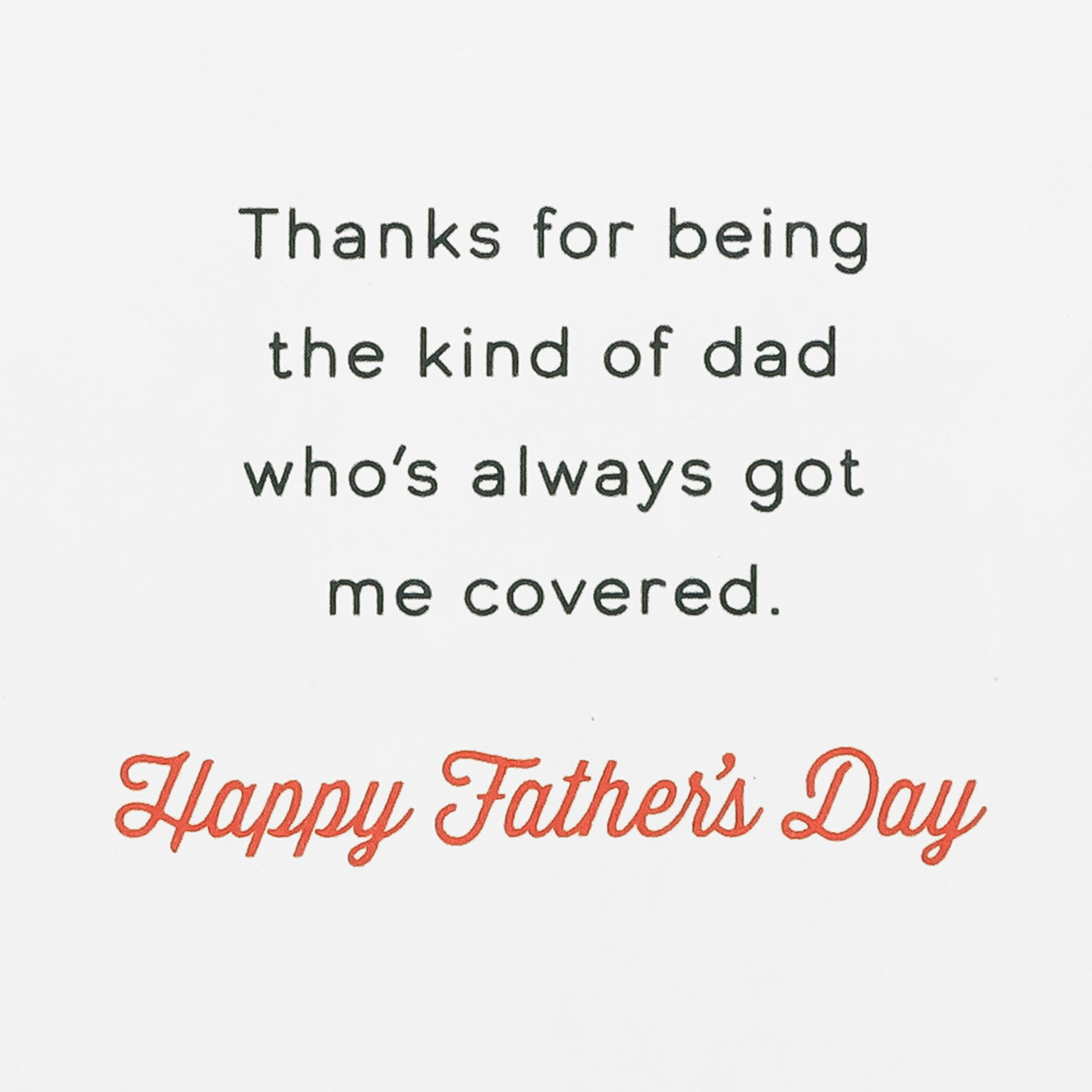Mountain Campsite Scene Dad Father's Day Card sentiment image number 3