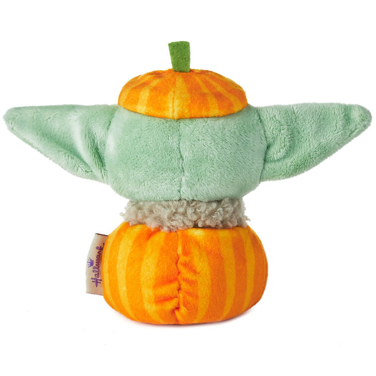 itty bittys® Star Wars: The Mandalorian™ Grogu™ Jack-o'-Lantern Plush, , large image number 3