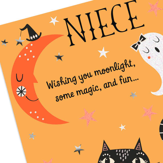 Magic and Fun Halloween Card for Niece, , large image number 4