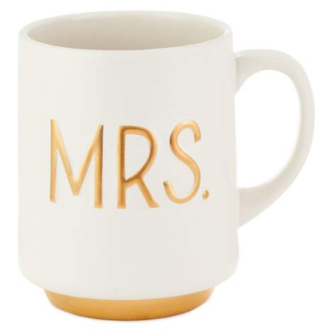 Mrs. Ceramic Mug, 17 oz., , large