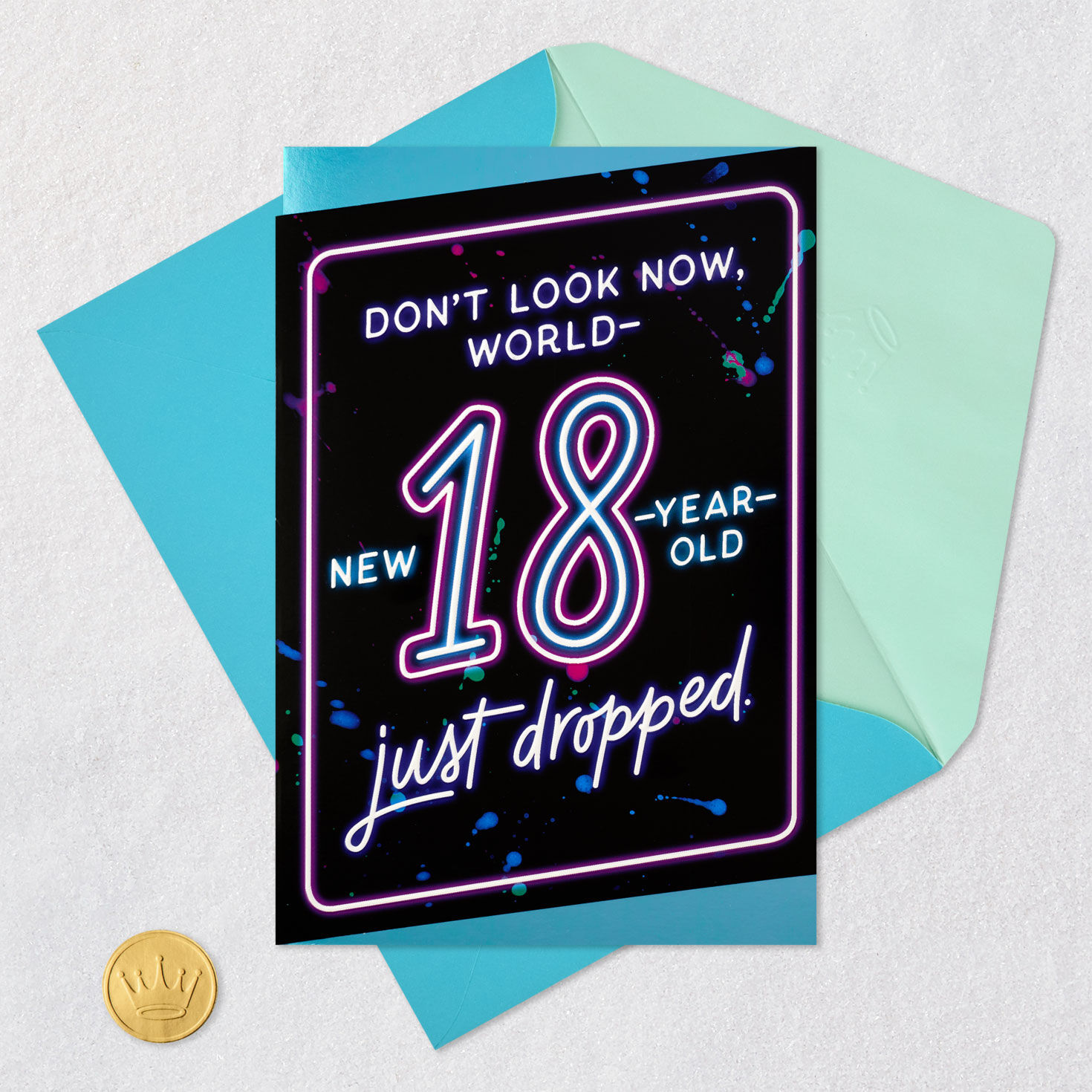 The World Is All Yours 18th Birthday Card for only USD 5.99 | Hallmark