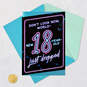 The World Is All Yours 18th Birthday Card, , large image number 5