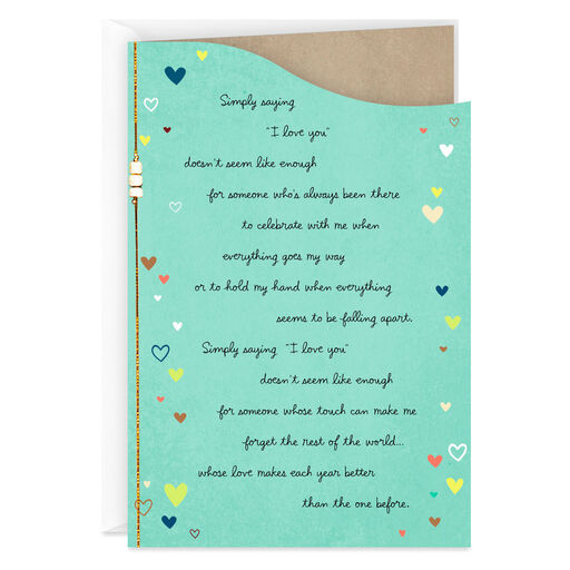 For All the Days to Come Love Card, 