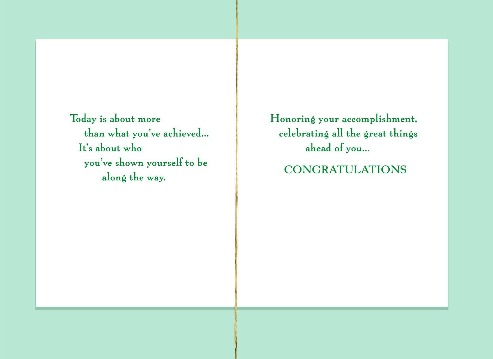 The Future Is All Yours Graduation Card