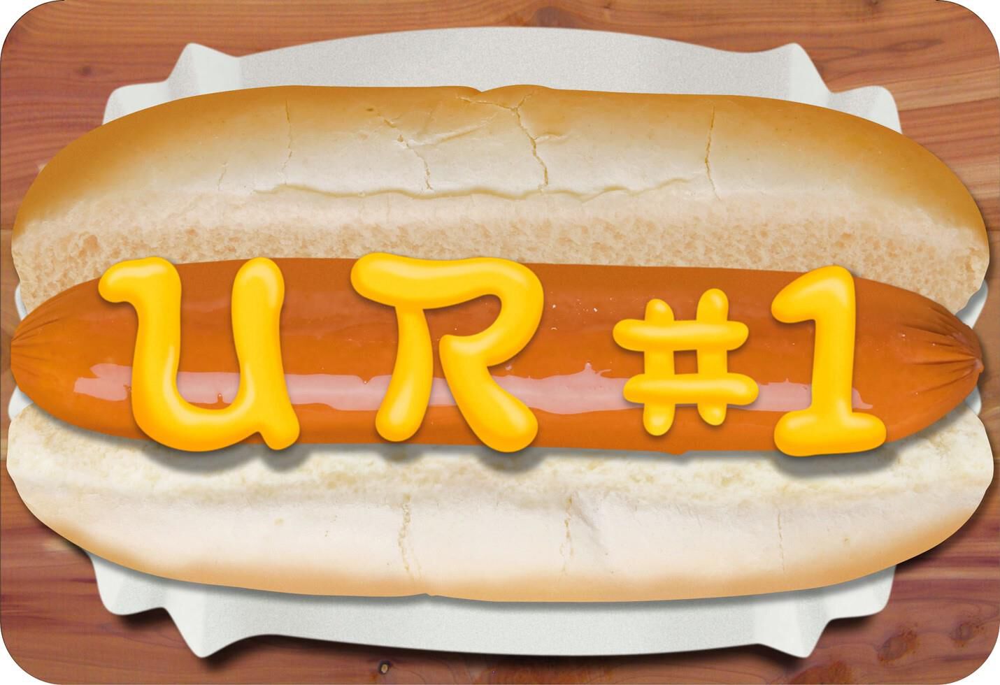 Hot Dog Musical Father's Day Card