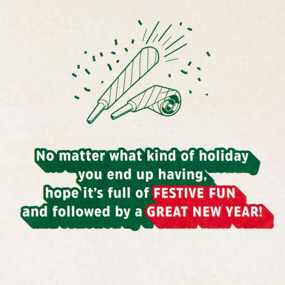 Guide to Holiday Fun Funny Christmas Card, , large image number 3