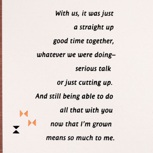 Good Times Together Father's Day Card for Dad From Son, 