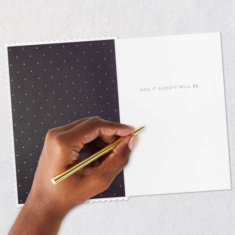 Botanical With Birds Quilled Signature Love Card Signing card image number 7