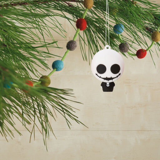Mini Disney Tim Burton's The Nightmare Before Christmas Shatterproof Hallmark Ornaments, Set of 6, 