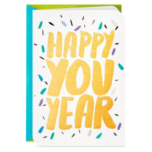 Happy You Year New Year Card, 