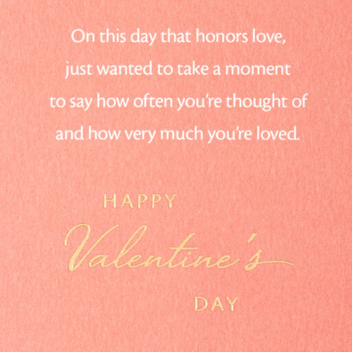 You're Loved Valentine's Day Card for Family, 