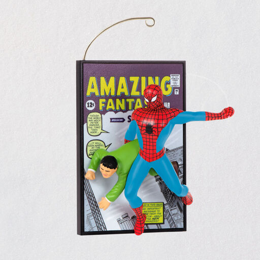 Marvel Spider-Man Amazing Fantasy 60th Anniversary Ornament, 