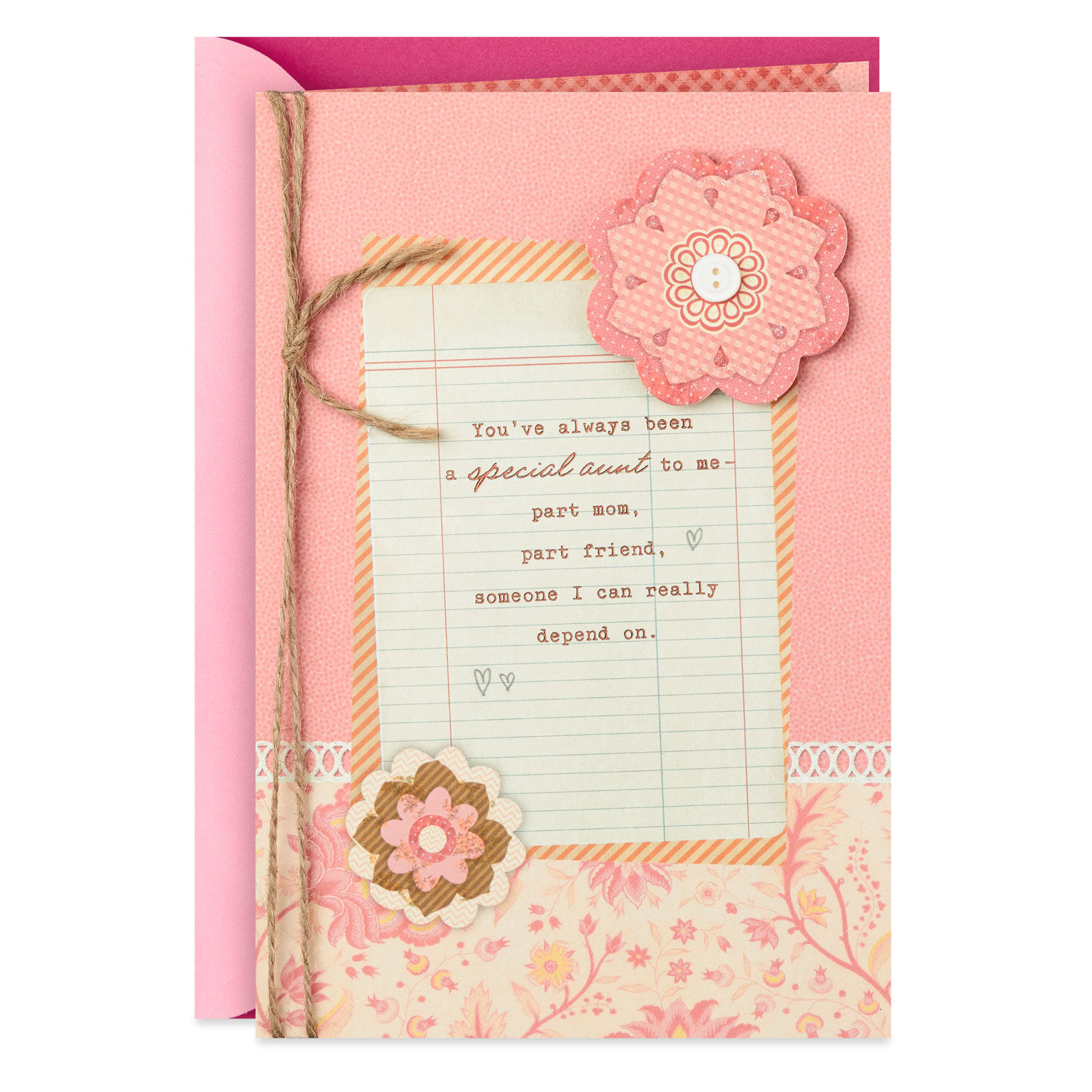 Love and Thanks Birthday Card for Aunt - Greeting Cards - Hallmark