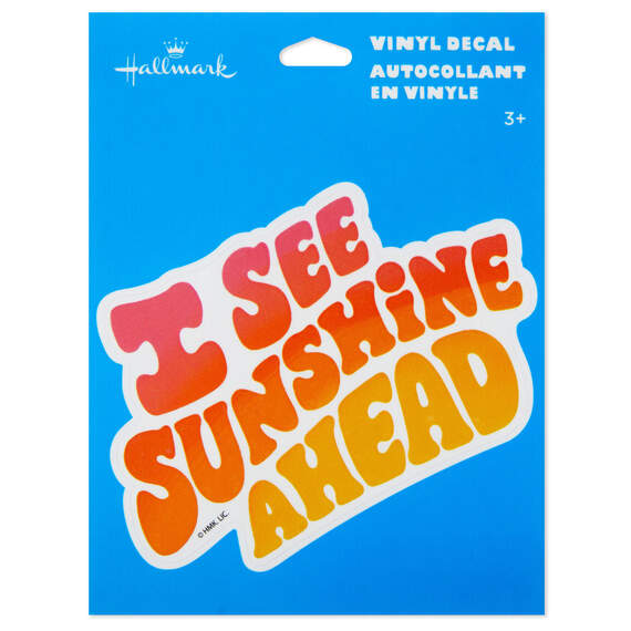 I See Sunshine Ahead Vinyl Decal, , large image number 2