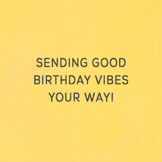 Good Vibes Musical Birthday Card, , large image number 2