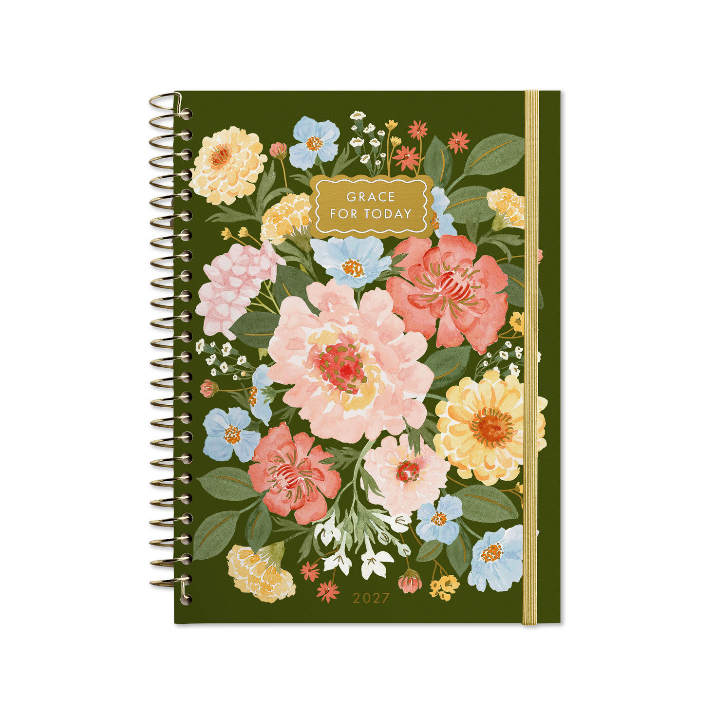 Grace for Today Floral 2027 Inspirational Planner, 12-Month