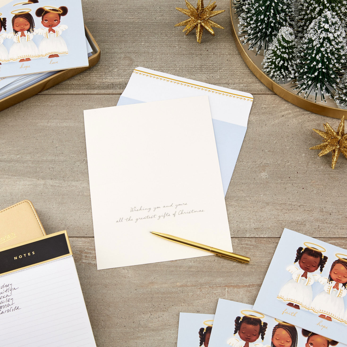 Three Little Angels Boxed Christmas Cards, Pack of 16 for only USD 15.49 | Hallmark