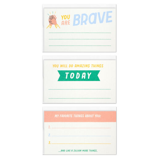 Little World Changers™  Assorted Flat Mini Note Cards, Pack of 12, 