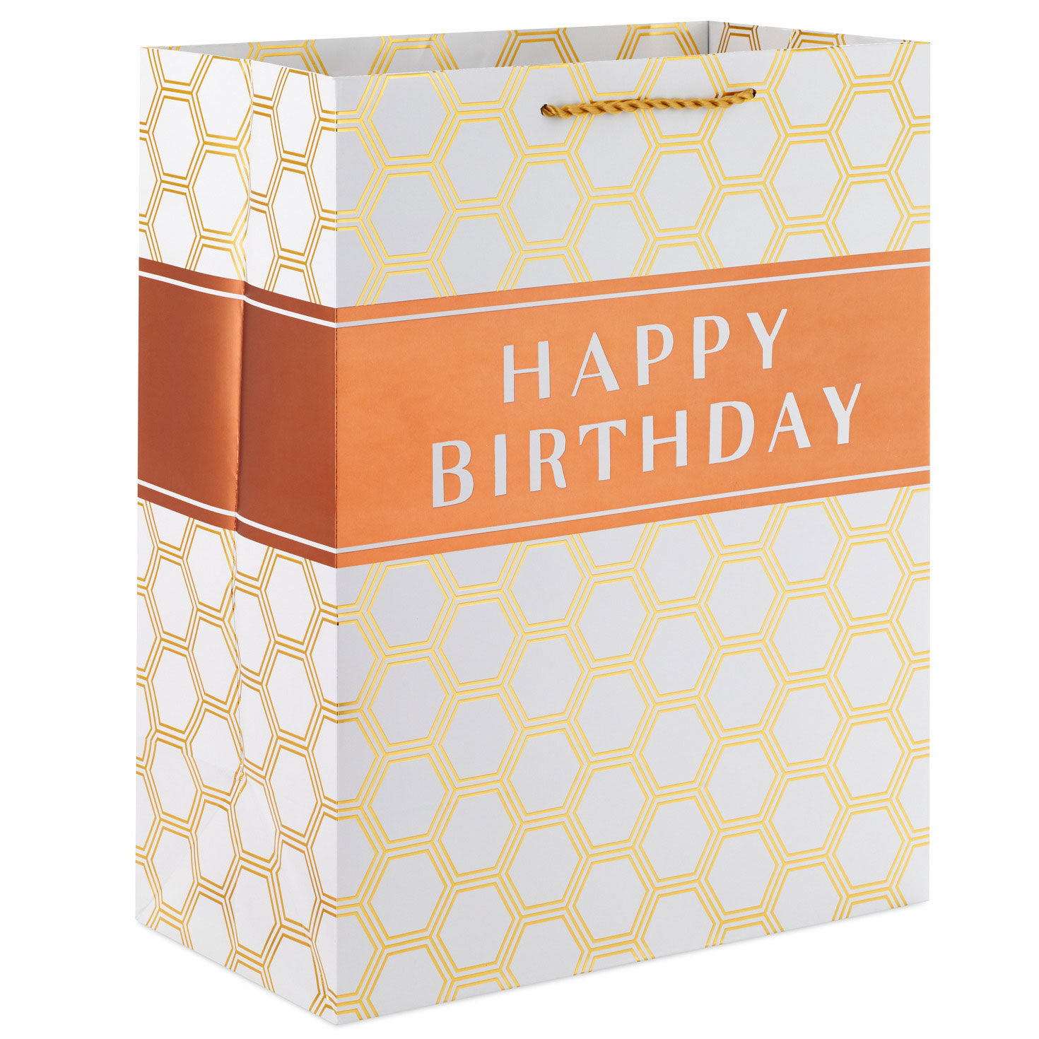 13" Happy Birthday Hexagons Large Gift Bag for only USD 4.99 | Hallmark