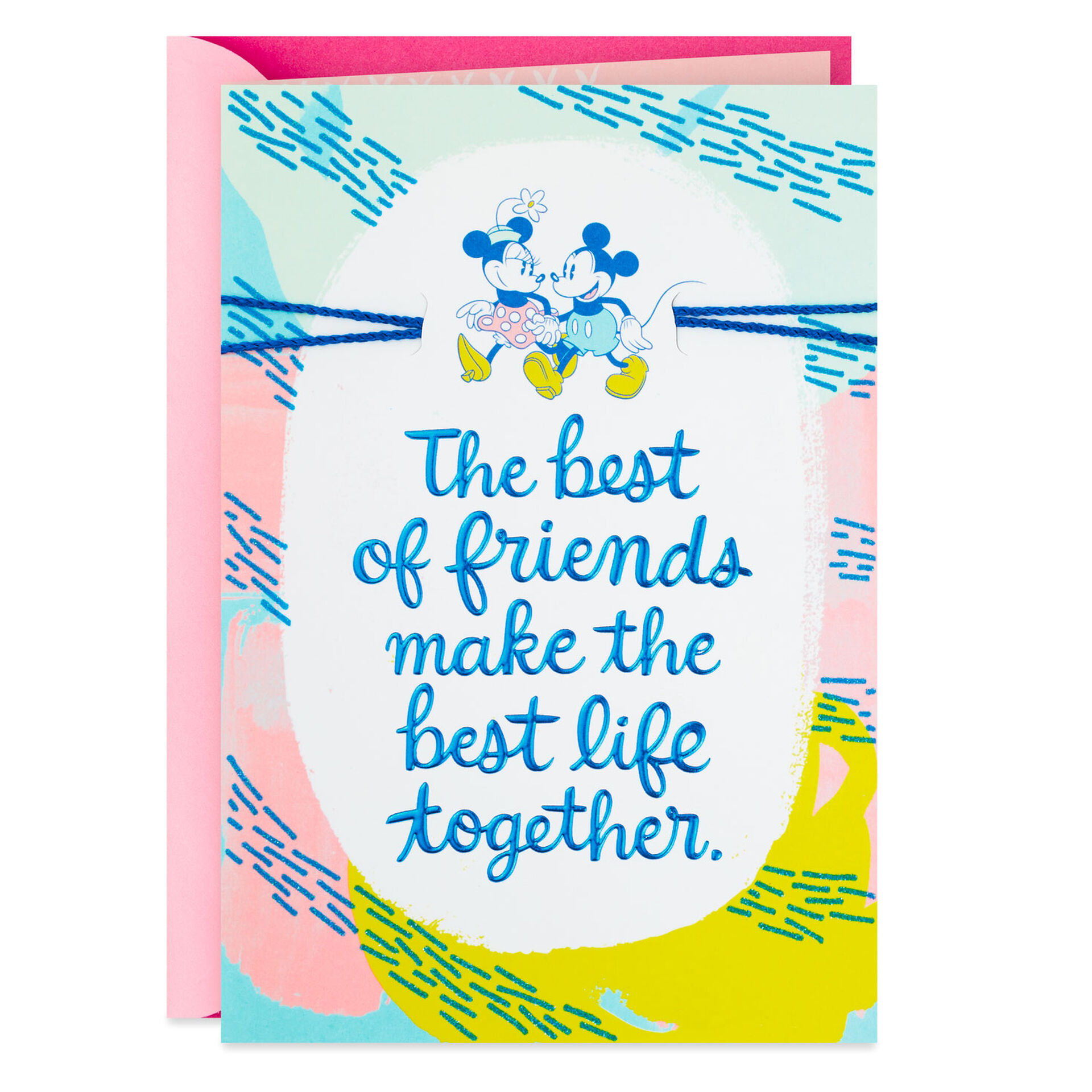 Disney Mickey and Minnie Holding Hands Love You Mother's Day Card for Wife  - Greeting Cards - Hallmark