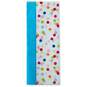 Turquoise and Confetti Dots 2-Pack Tissue Paper, 6 Sheets, , large image number 1