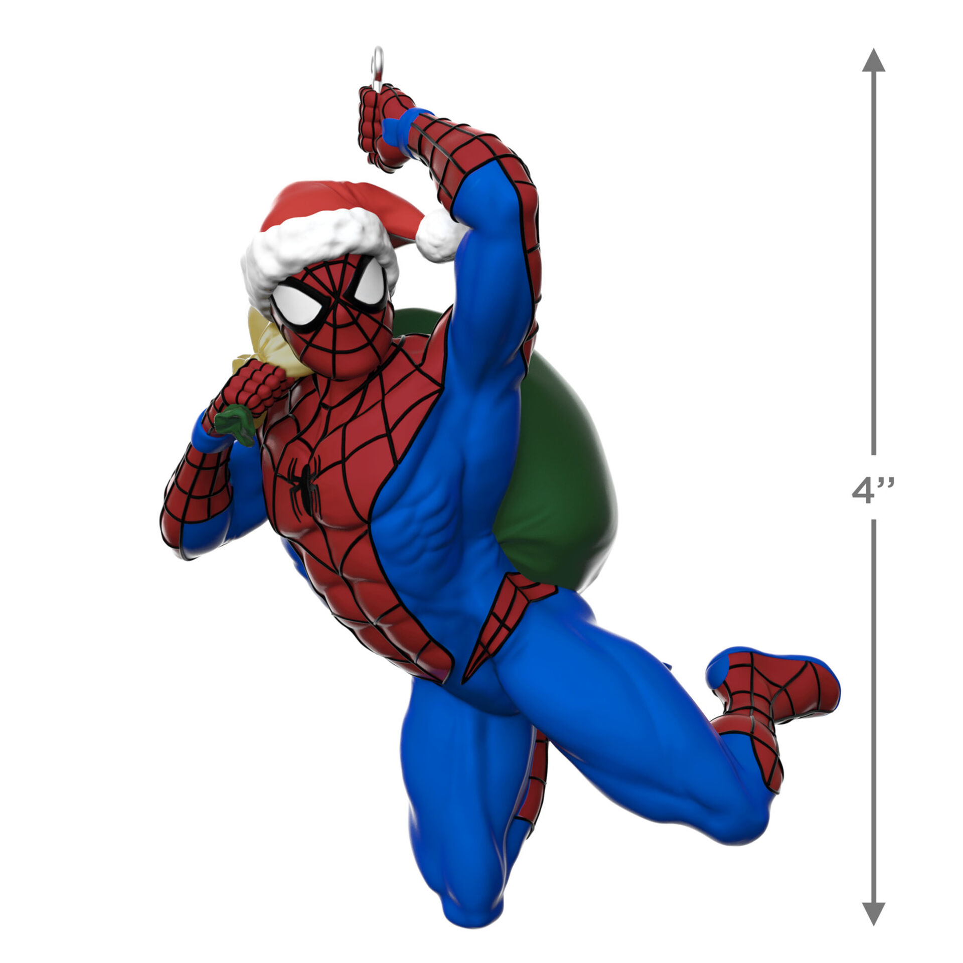 Marvel SpiderMan In the Holiday Swing Ornament Keepsake