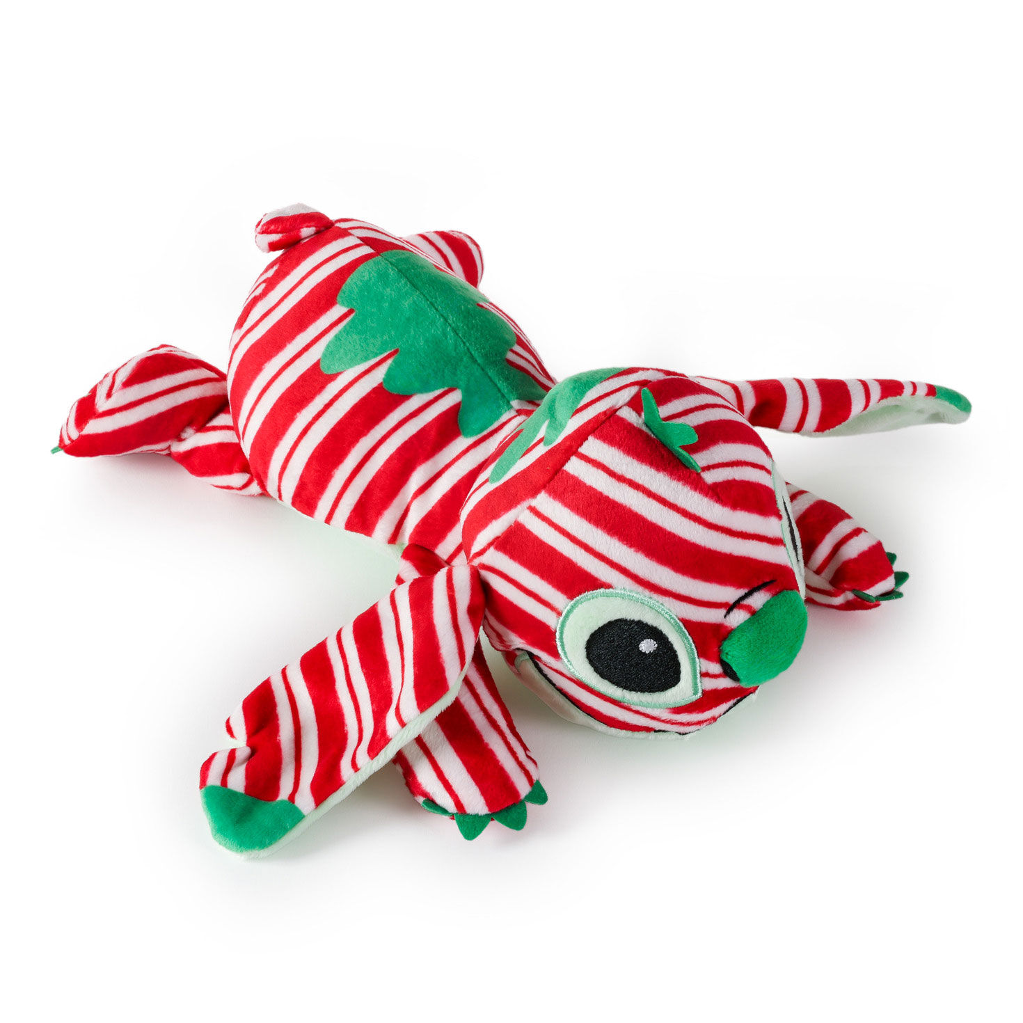 Disney Stitch Candy Cane Floppy Plush, 11"